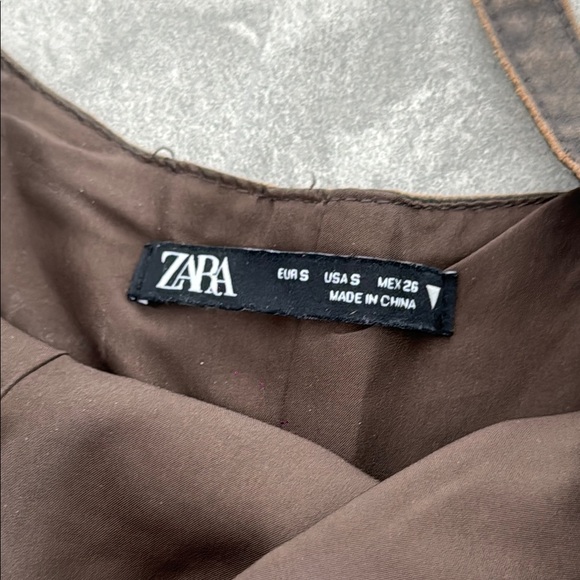 LAST CHANCE‼️ Brown Dress with Belt - Picture 4 of 6